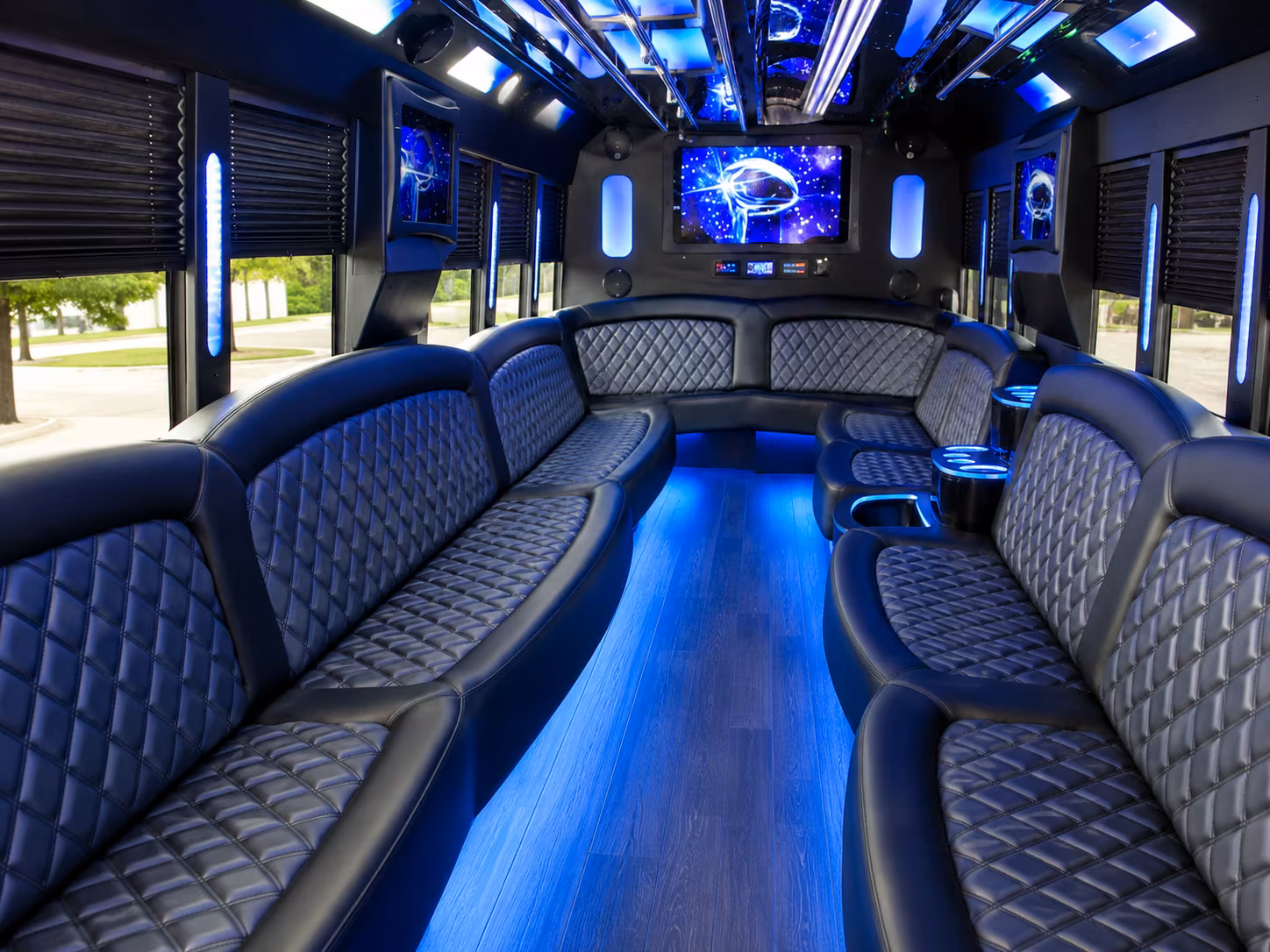 clinton party bus rental gallery
