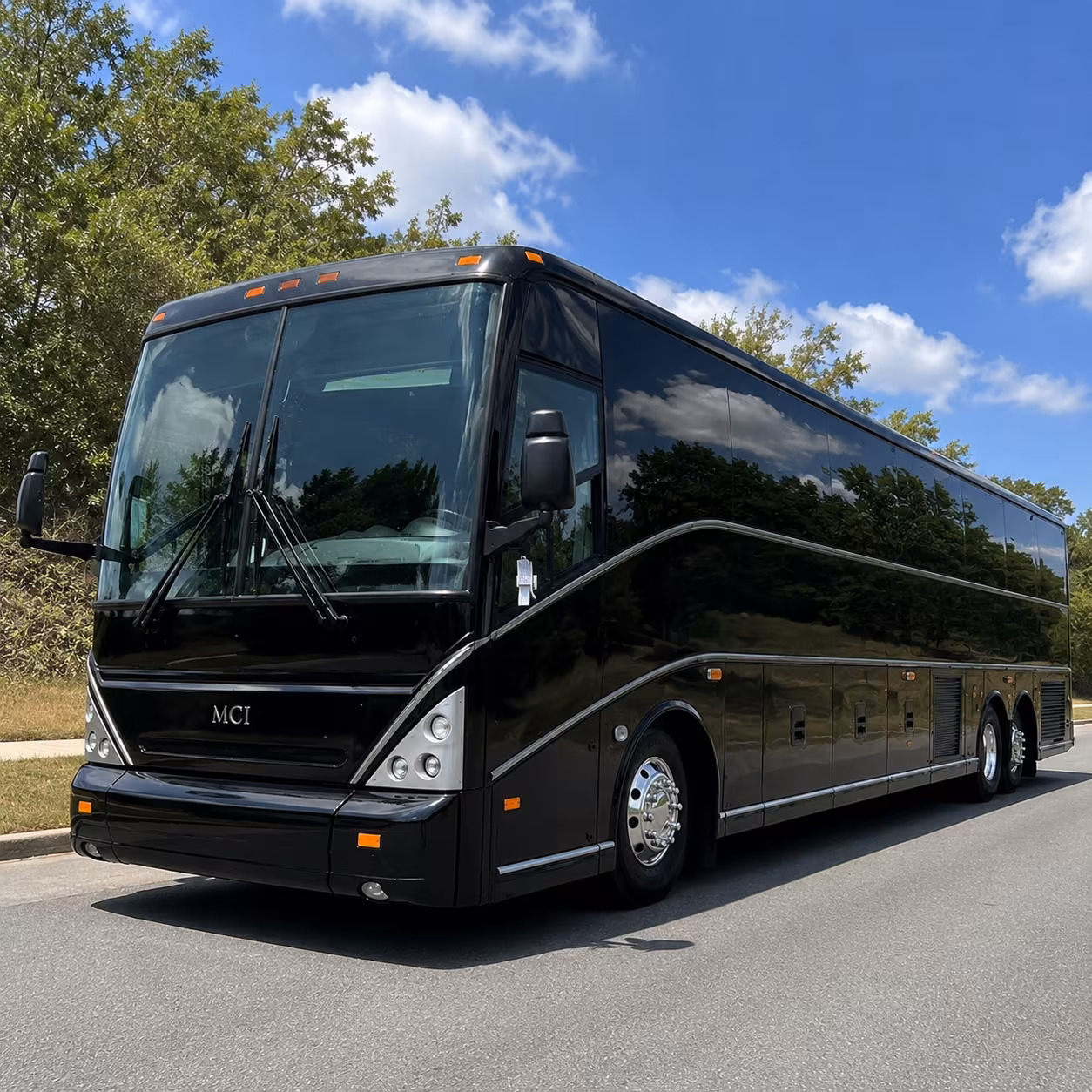 clinton school event transportation onboard seating