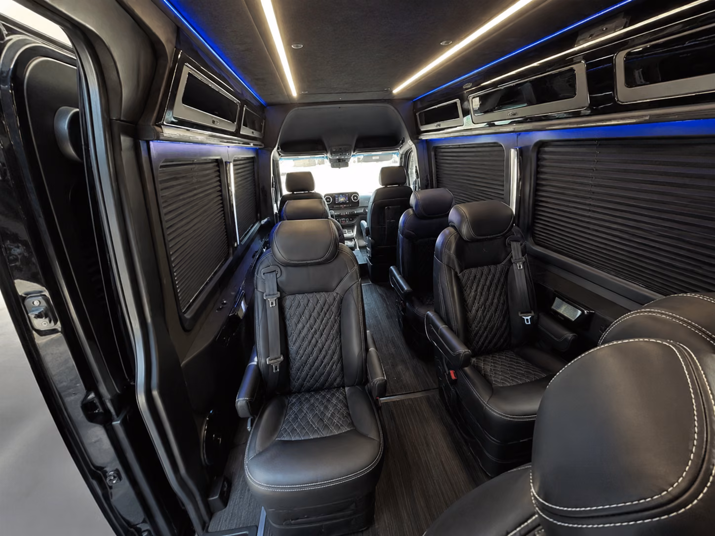 clinton sporting event transportation onboard seating
